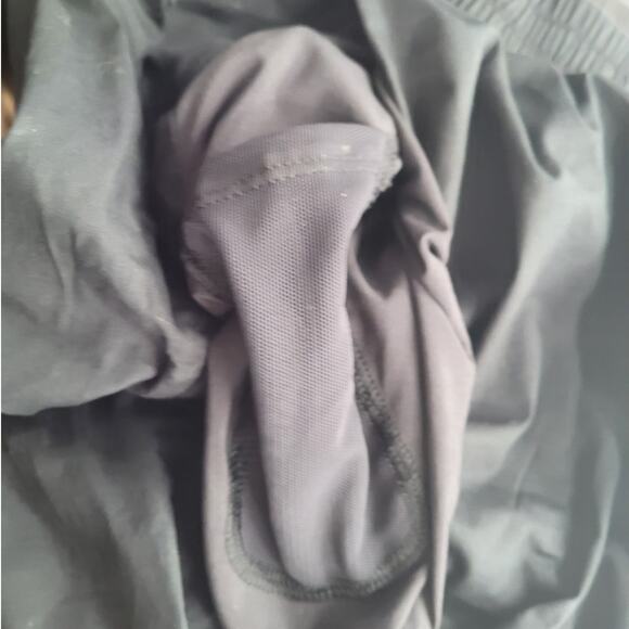 LuluLemon Black Cotton‎ Double Front Pocket Linerless Athletic Men's Shorts - Picture 11 of 15